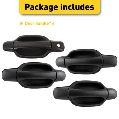 Rear Door Handle - Black Finish for Chevrolet Colorado/Canyon 2004-2012