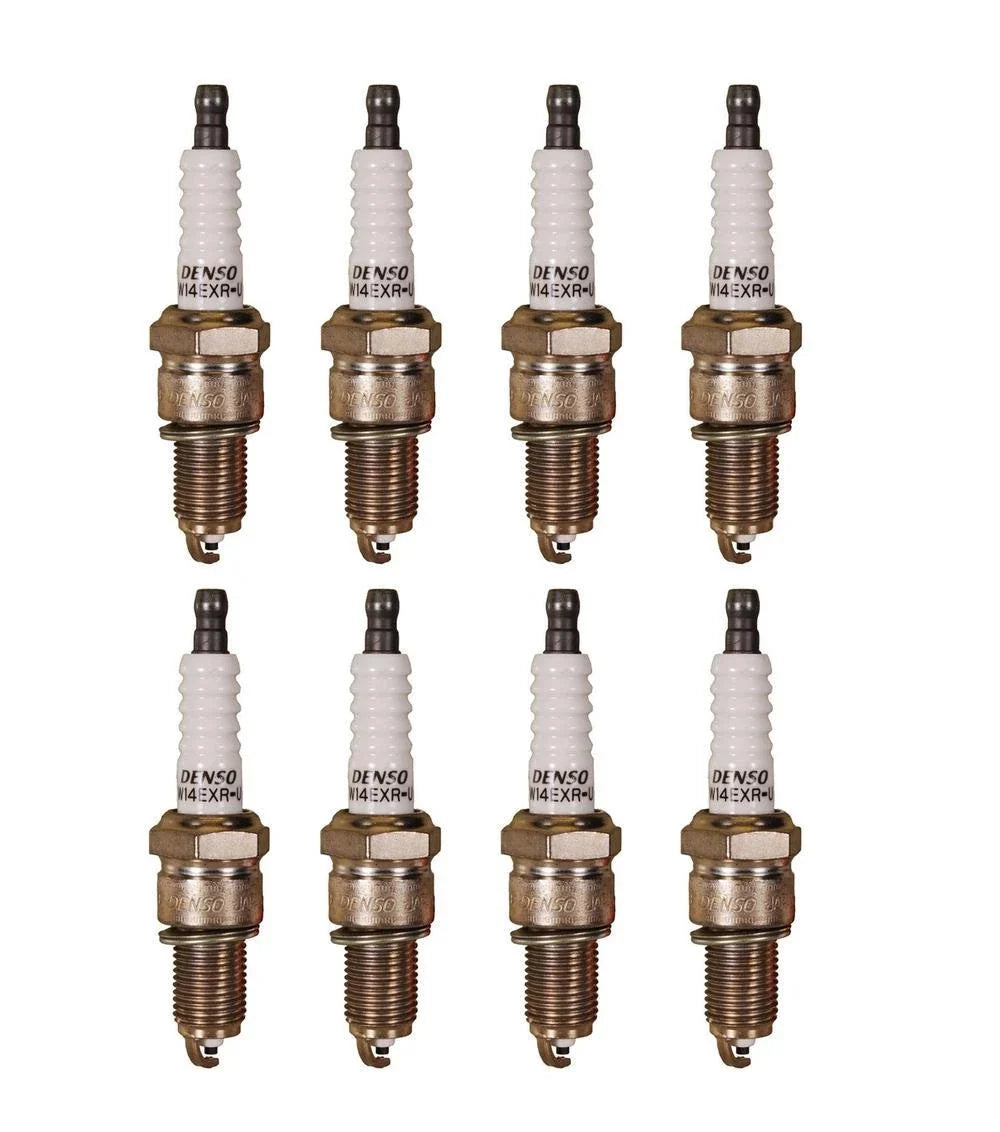 Set of 8 Denso U-Groove Spark Plugs (Gap 0.032) for