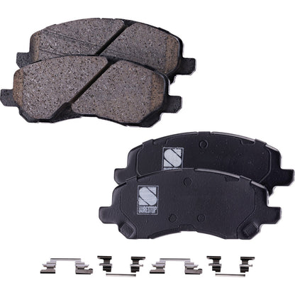Brake Pad Set - Front for Dodge Stratus, Chrysler Sebring, Mitsubishi Galant