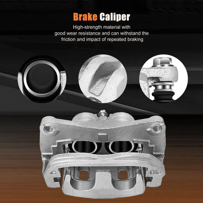 Brake Caliper Assembly w/ Bracket for Subaru Legacy Outback 2002-2014