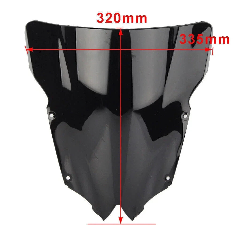 Clear Windscreen for Yamaha YZF R6 600 (2008-2016) - Double Bubble