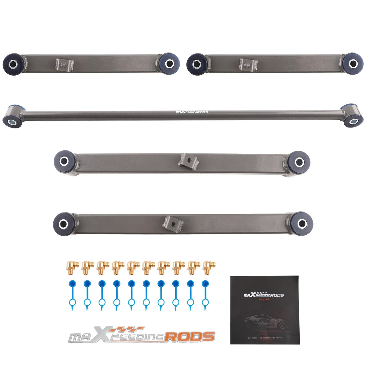 Rear Upper & Lower Control Arm + Track Bar for Ram 1500 (2013–2023)