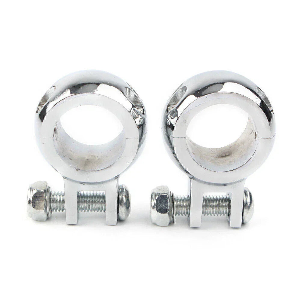 1-1/4" Foot Peg Mount Clamp for Harley Engine Crash Bar