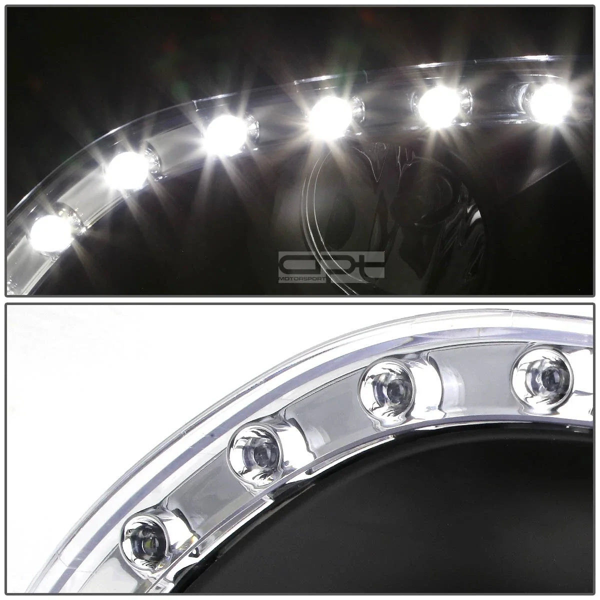 Fog Lights with LED DRL for Toyota Camry (2010–2011) - Smoked Lens