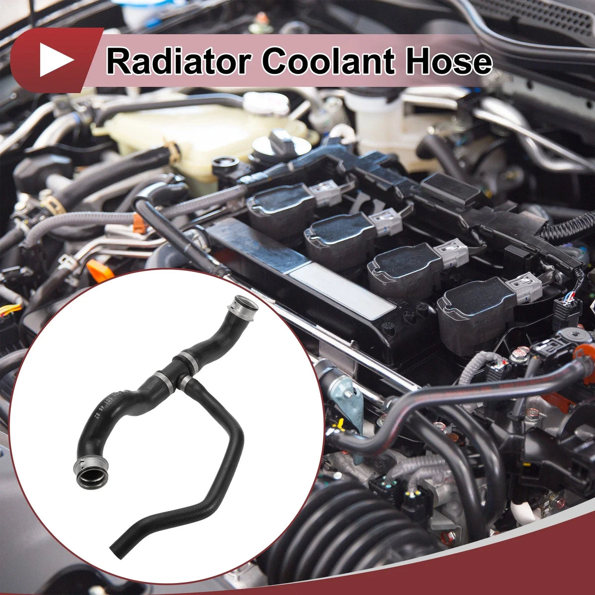 Radiator Coolant Hose for Mercedes Benz S-Class W221 S350 (2007–2013) No.A2215014682 Rubber