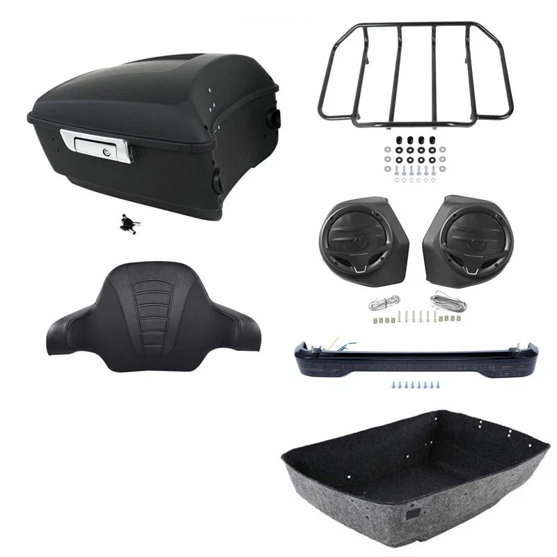 LED Speakers for Trunk Rack on Harley Touring Models (2014–Present)
