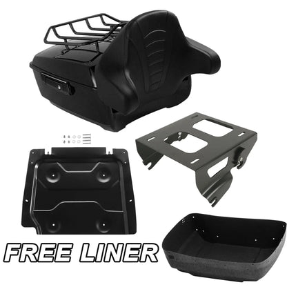 Base Plate for Trunk Solo Mount Rack on Harley Electra Glide 2014-2023