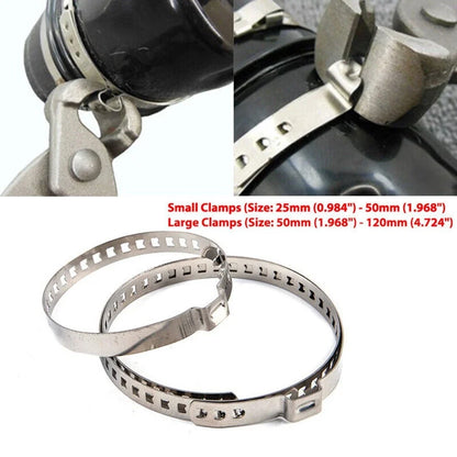 Inner & Outer Pair Stainless Steel Clips for CV Boots 2010–2020