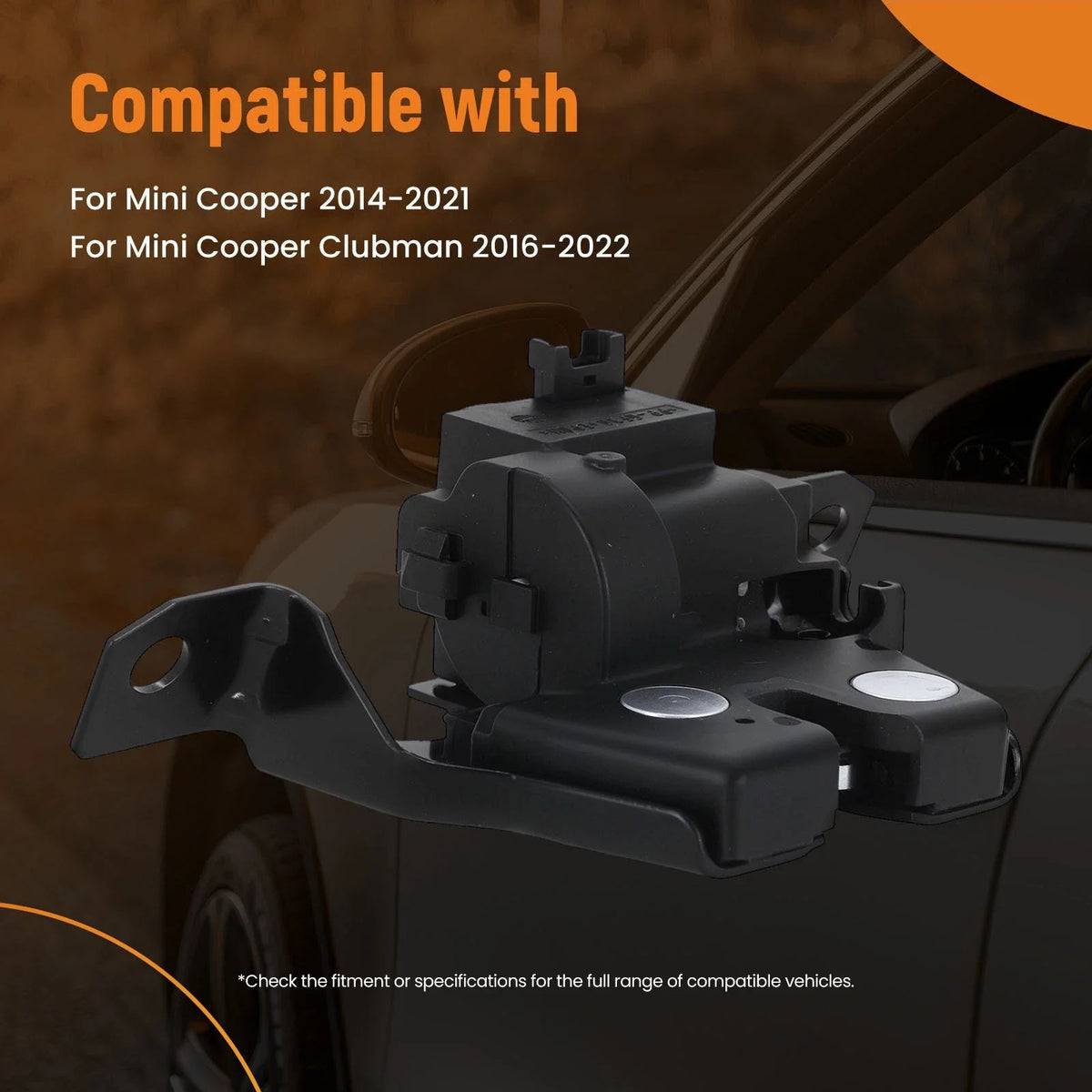 4-Pin Hatch Lock Actuator for 2016-2022 Mini Cooper Clubman 51247337576