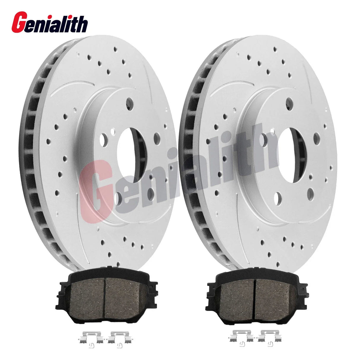 Front Brake Rotors & Ceramic Brake Pads for Toyota Camry (2002–2006)