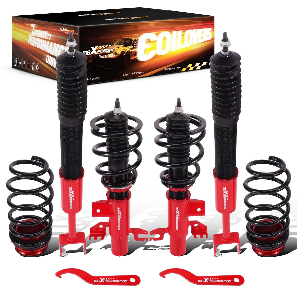 Adjustable Coilover Lowering Kit for Dodge Dart (2013–2016)