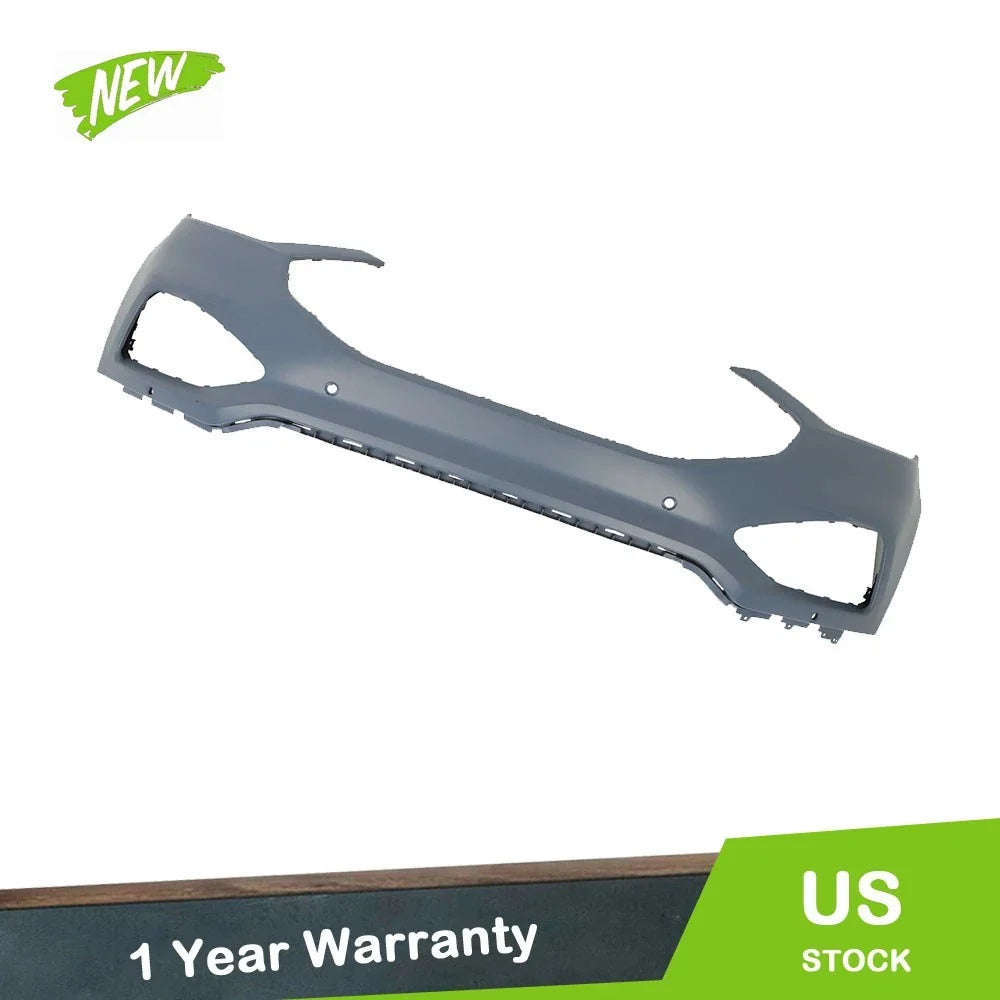 Front Upper Bumper Cover for Ford Edge (2019–2024) with Park Assist