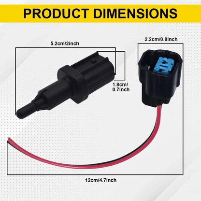Inlet Air Temperature Sensor + Connector for Honda Civic Insight Del Sol (H)