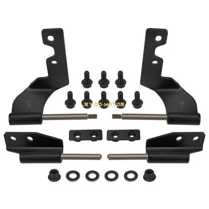 Hinge Hardware Kit for Half Doors on 2017-2023 Polaris Ranger XP 1000 Crew