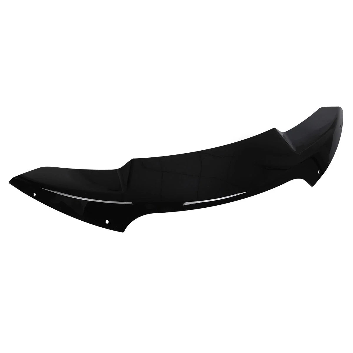 Black 4.5" Wave Windscreen for Harley FLTR FLTRX Road Glide (2015–Present)
