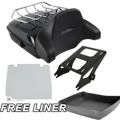 Mount Rack Plate for Trunk Pad - Harley Touring 2014-2025