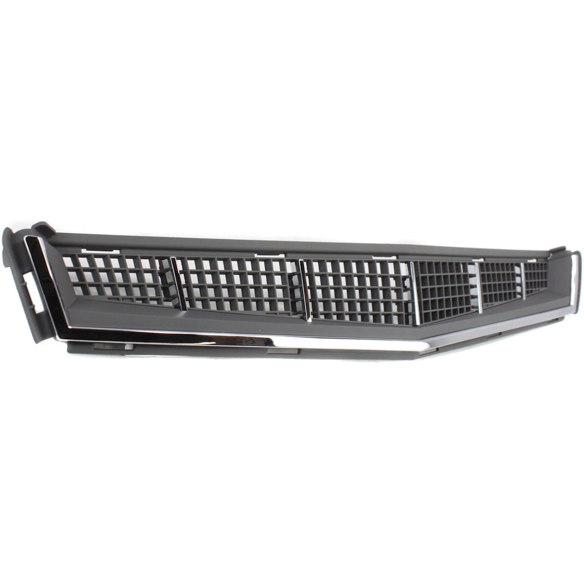 Bumper Grille for Cadillac CTS (2008–2012) Gray Chrome Molding