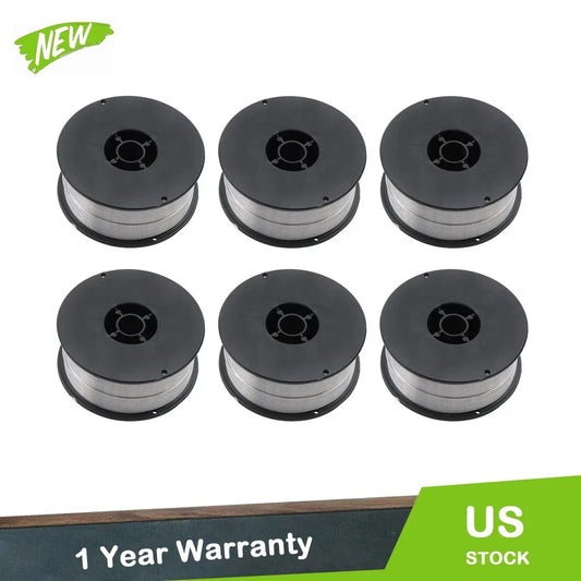 Set of 6 Rolls Aluminum MIG Welding Wire 0.045" (1.2mm)