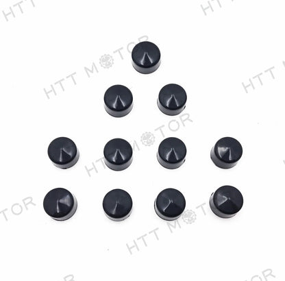 11 Piece Black Cap Dress Kit for Harley Touring Models (1999–2006)