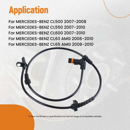 ABS Sensor for Wheel Speed - Mercedes-Benz S400 S450 S500 2006-2013
