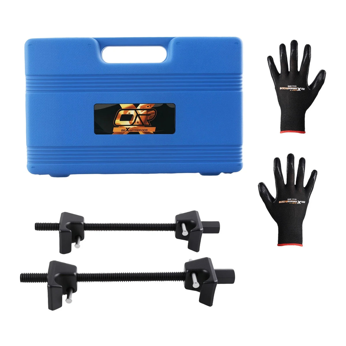 MacPherson Struts Coil Spring Compressor Tools Kit (2X, W/Detent Pins)