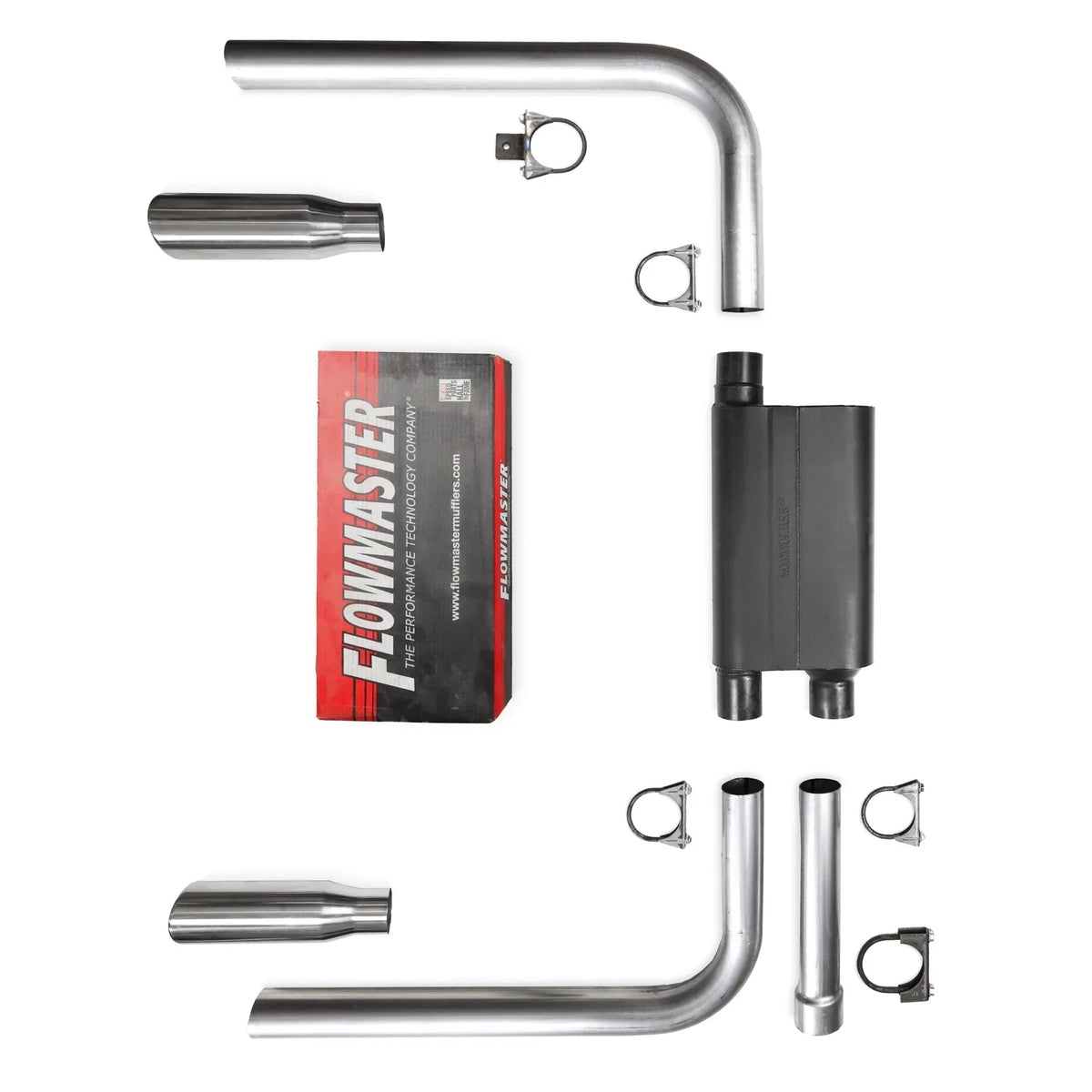 Exhaust System for Camaro Firebird (1982–1992) with Flowmaster Tip