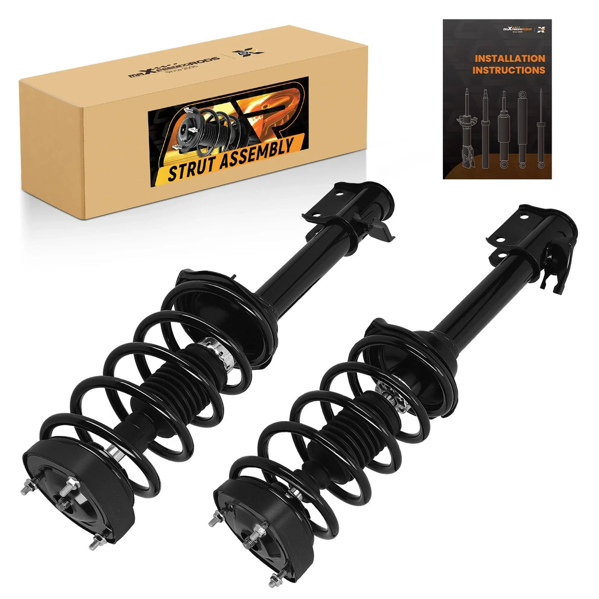 2X Rear Complete Struts & Coil Springs for Subaru Forester (2006–2008)