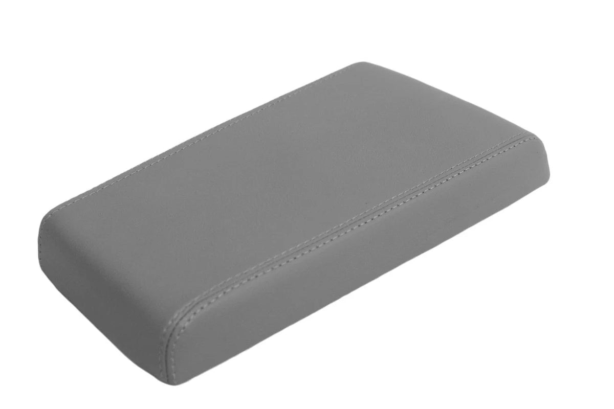 Center Console Armrest Cover for Jeep Liberty (2008–2013) Gray Leather