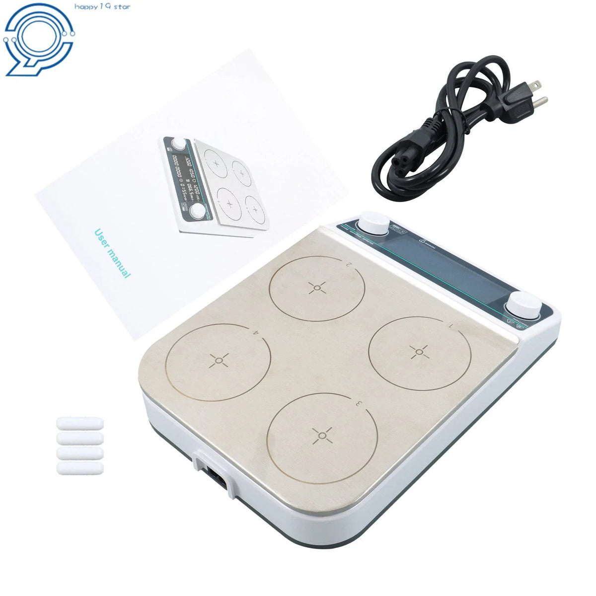 Digital Magnetic Stirrer Mixer with Heating for Lab Use (Multi-Position)