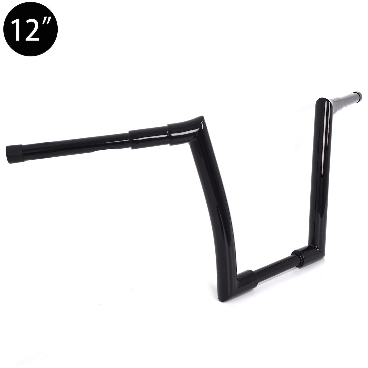 Black 12" Ape Hanger Handlebar for Harley FLS 2000-2017