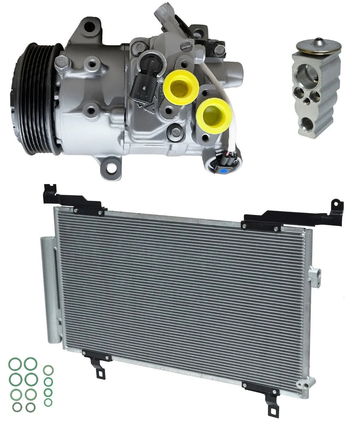 AC Compressor Kit With Condenser Replacement for Subaru Outback (2021–2022)