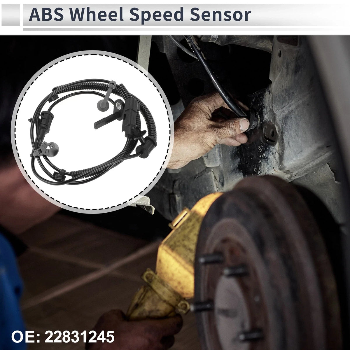 ABS Wheel Speed Sensor No. 22831245 for Chevrolet Malibu (2013–2015)