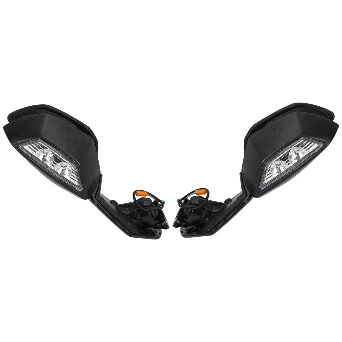 Rearview Side Mirrors w/Turn Signal for Kawasaki ZX-10R ZX-10RR (2016–2020)