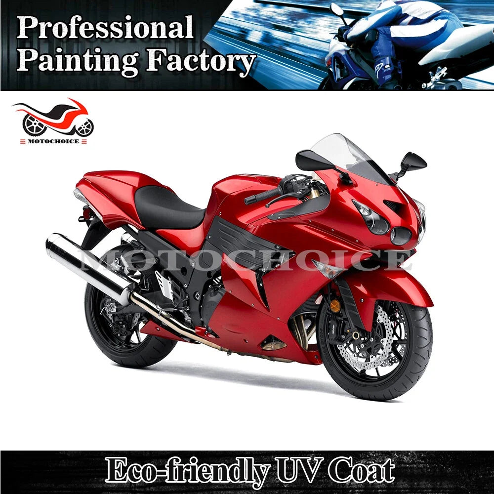 Fairing Kit for Kawasaki Ninja ZX14R (2006–2011) Red