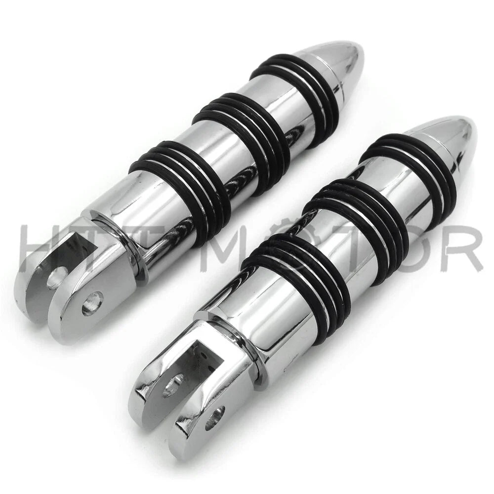 Chrome Stick FootPeg for Harley FXBB FXBR FXBRS FXLR (2018–Present)