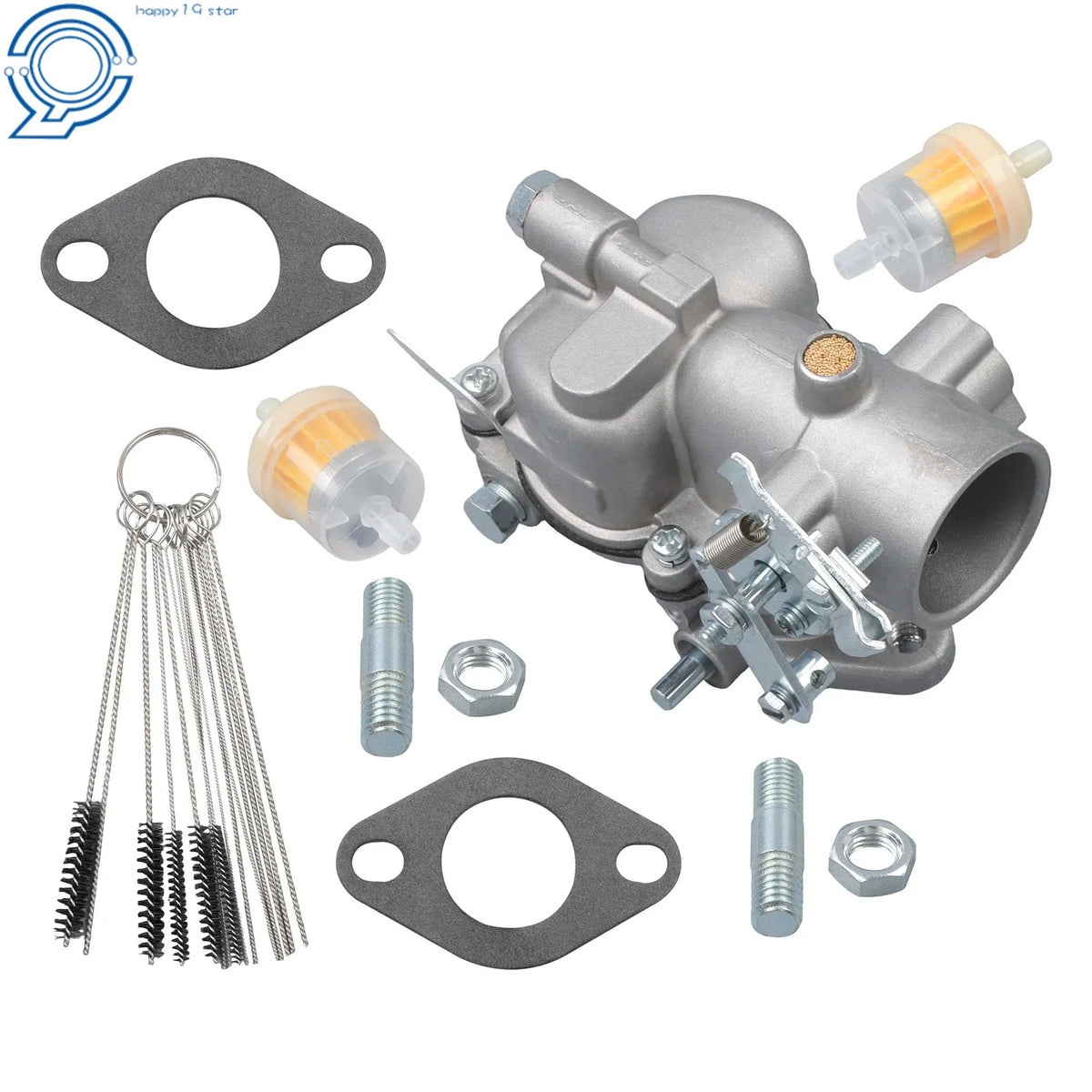 Carburetor Updraft Gas for Wisconsin L63S1 (VH4D) 2-1/4" Mount (1957–1976)