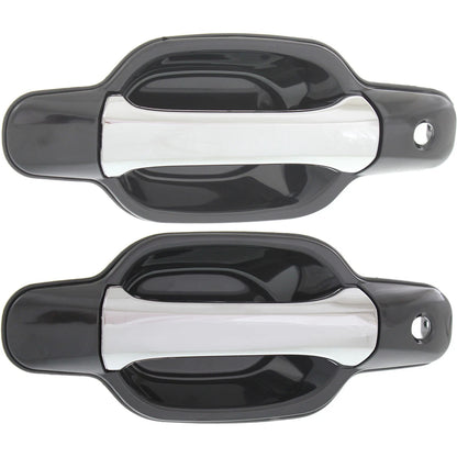 Set of 2 Exterior Door Handles for Chevy GMC