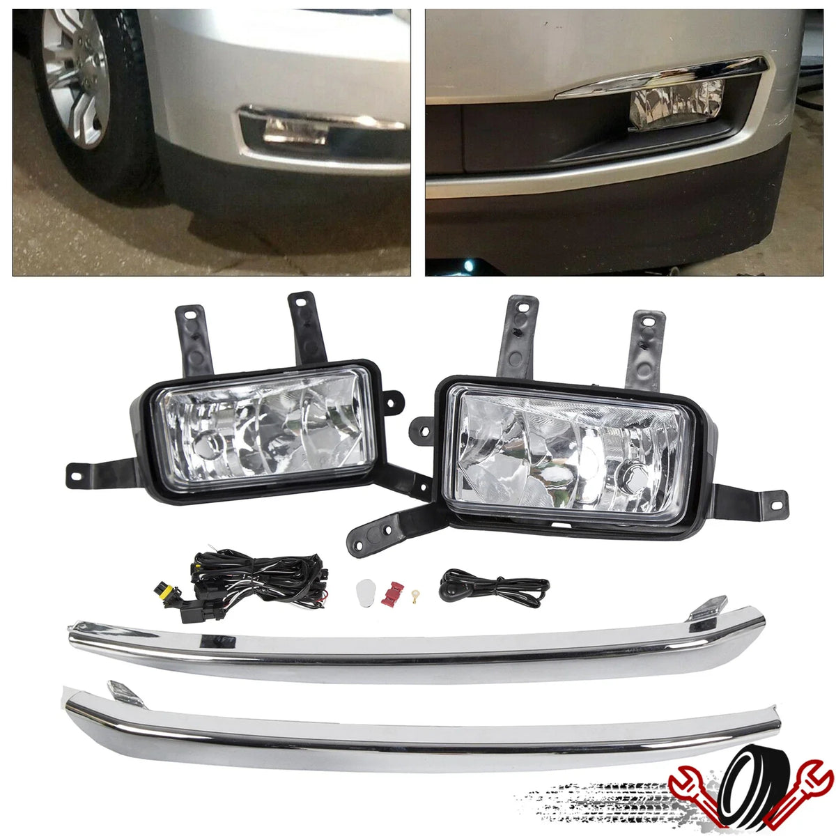 Fog Lights for Chevy Suburban/Tahoe (2015–2020)