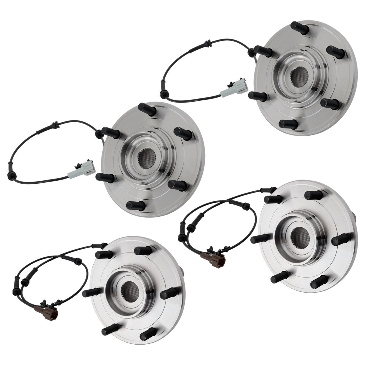 Set of 4 Wheel Hubs for Nissan Armada