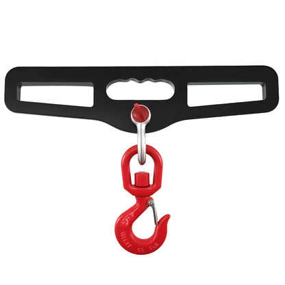 Double Fork Hook Attachment for Standard Forklift Forks (360° Rotating, 6600LBS)