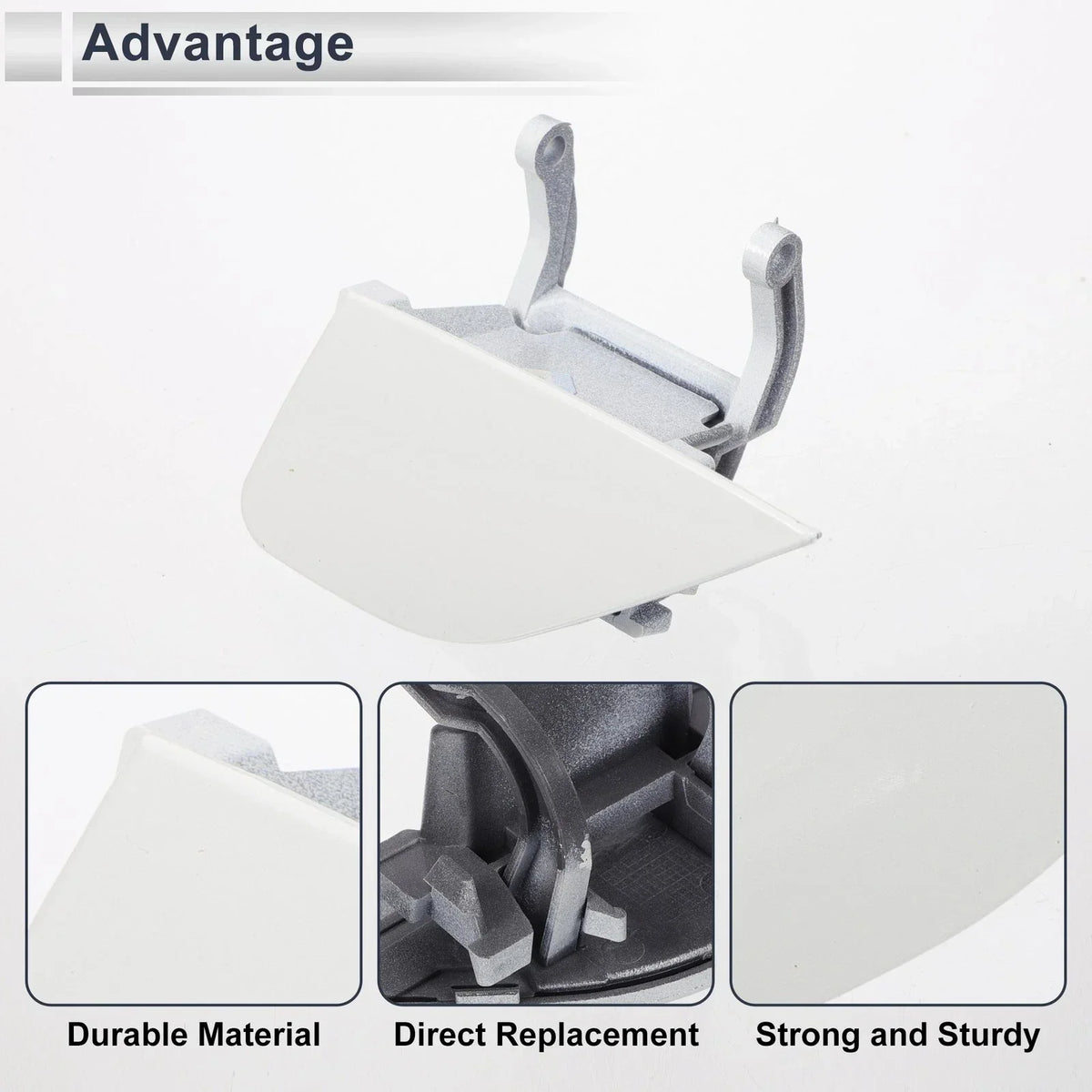 Headlight Washer Nozzle Cover Cap, Front Left for BMW 750i