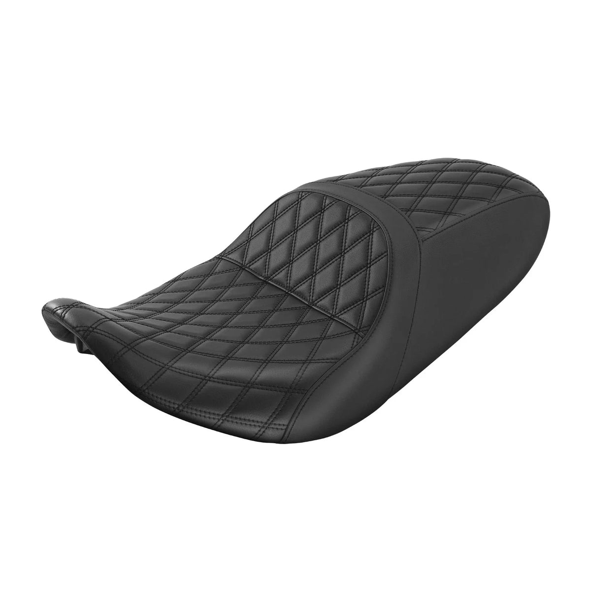 Black One Piece Driver Passenger Seat for Harley CVO Road Street Glide (2023–2025)