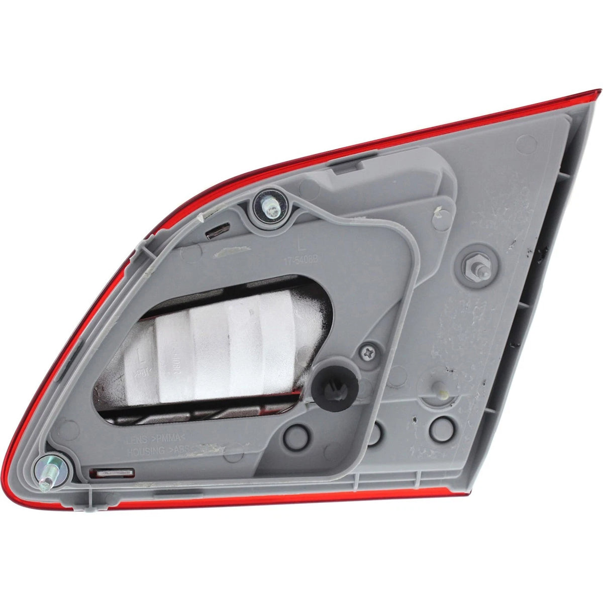 Tail Light Set for Nissan Sentra (2013–2015) LH Inner Outer Clear/Red Halogen