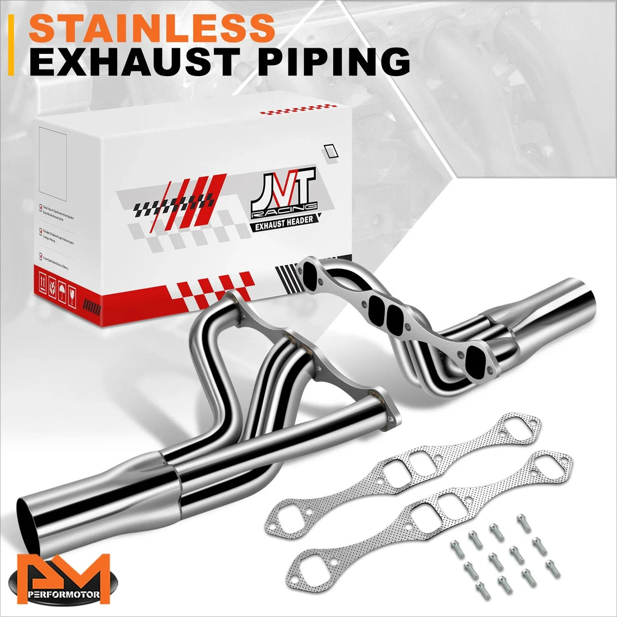 4-1 Stainless Steel Header for V8 Small Block Chevy (265-400, 1965-2002)