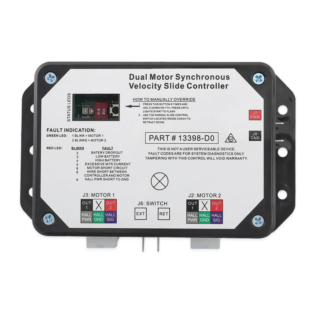 Dual Motor Slide Controller for V-Sync II by Lippert (2018–2023)