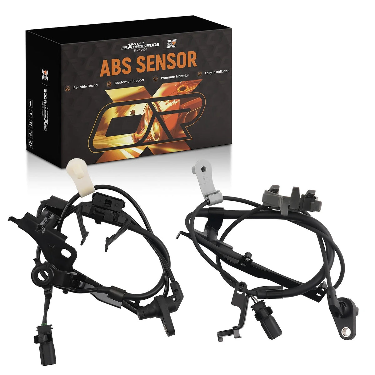 2Pcs Front ABS Wheel Speed Sensor for Toyota Highlander (2001–2023)