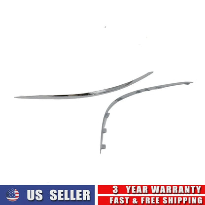 Front Trim Strips for 2007-2009 Mercedes-Benz E320 E350 E550 E63 AMG