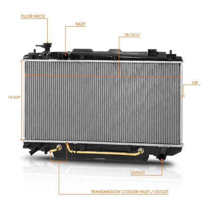 Aluminum Core Cooling Radiator for Toyota Rav4 (2001–2003) DPI-2411