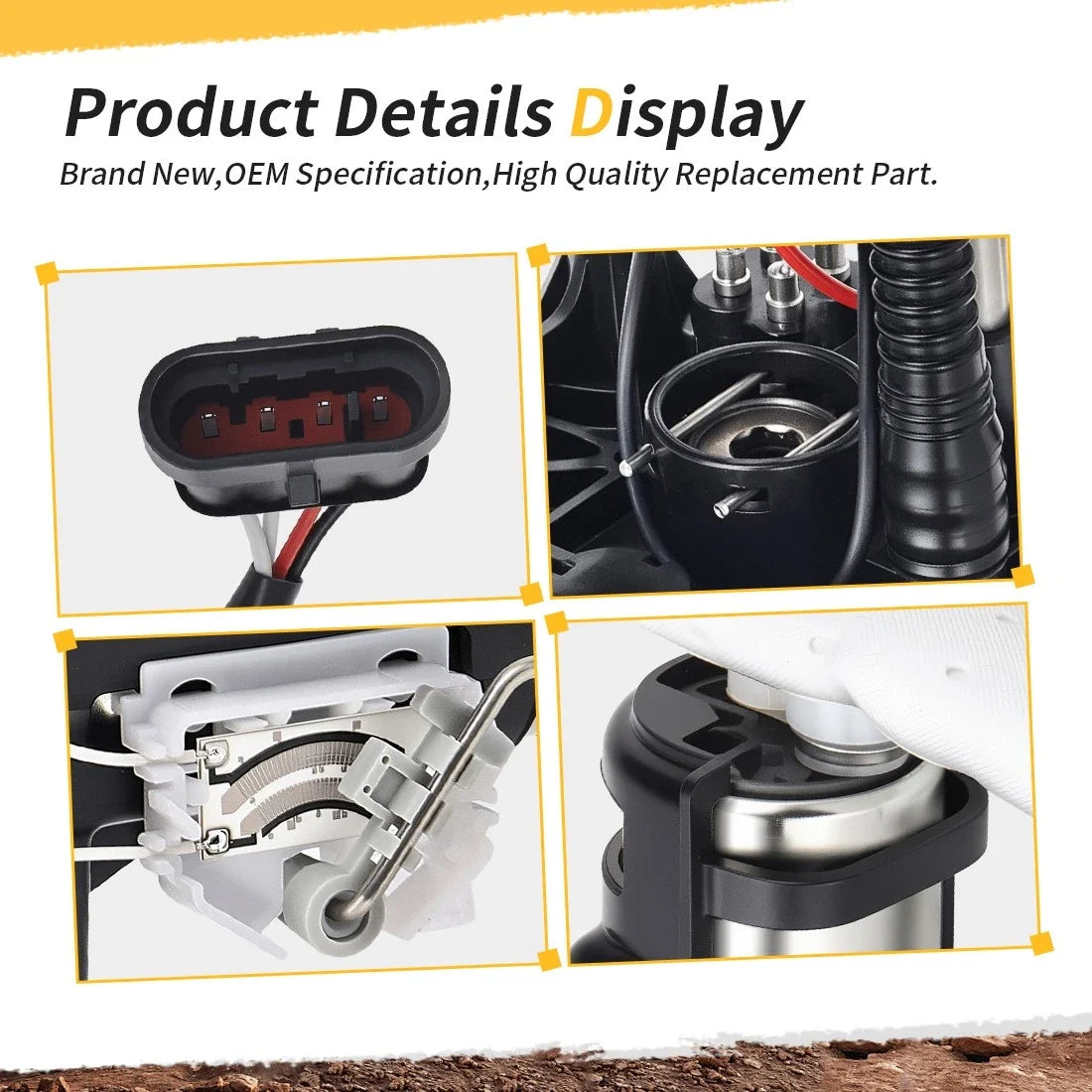 Fuel Pump Module Assembly + Tank Seal for Polaris General 1000 (2016–2025) 2208121
