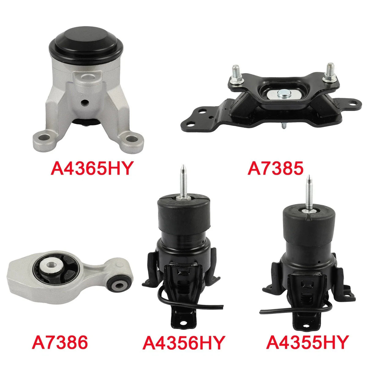 5 Engine Motor Mounts for 2013-2017 Nissan Altima 3.5L Automatic